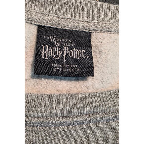 Universal‎ Studio Women's Harry Potter Hufflepuff Crew Neck Sweatshirt SIze M - Picture 4 of 6